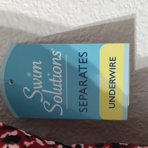 Animal Print Swim Top Underwire Size 26W - Picture 5 of 6